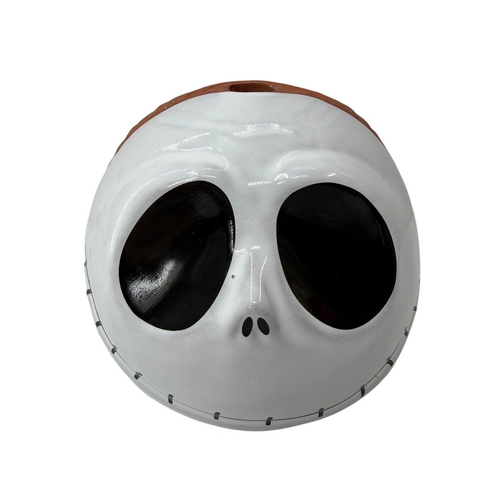 Disney Jack Skellington Planter Nightmare Before Christmas Ceramic Vase 4 Inch